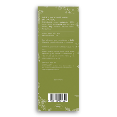 Chocolat Pistache 41%